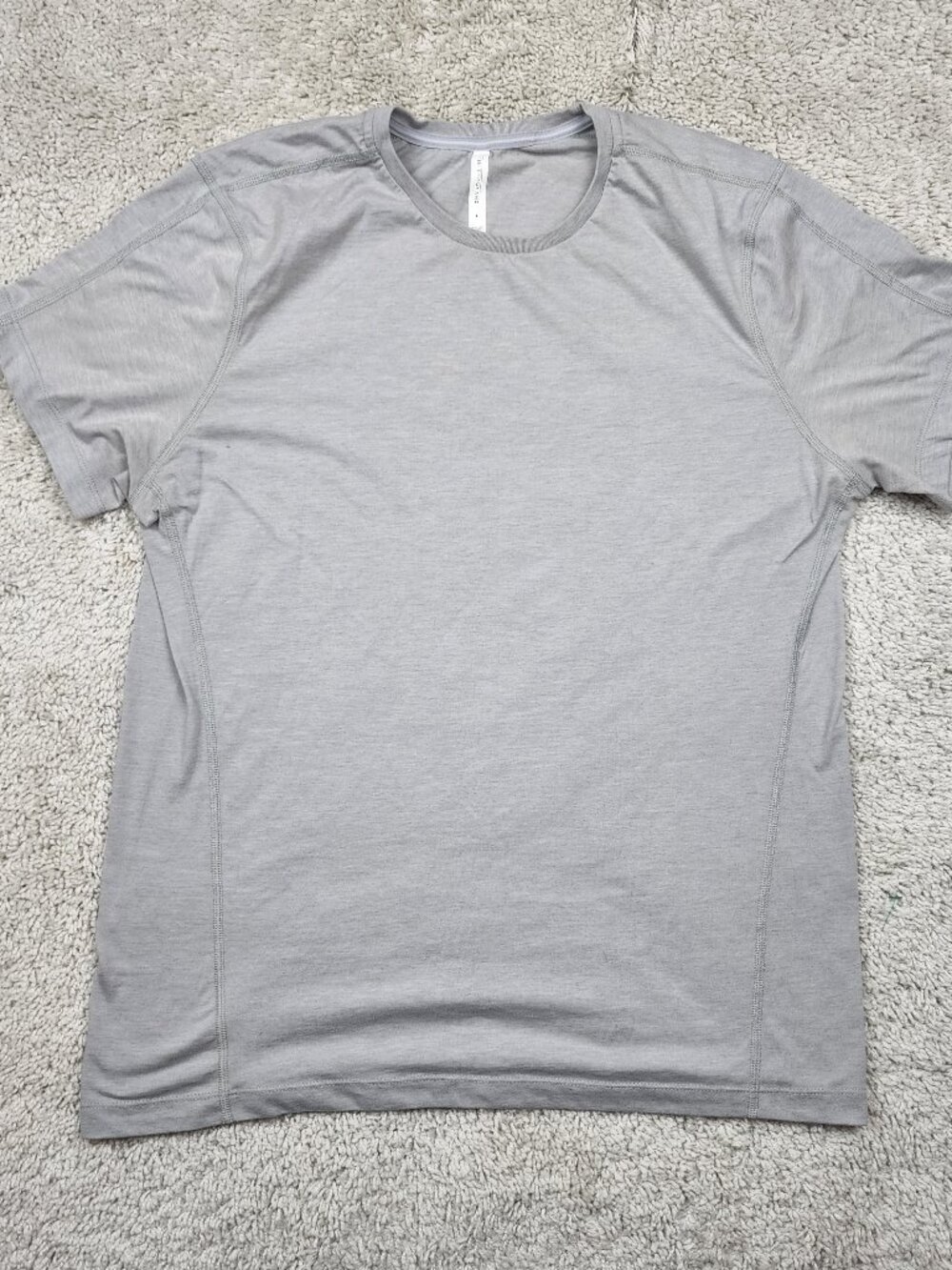 Ten Thousand The Durable Shirt Gray Performance Stretch Athleisure Size Large L